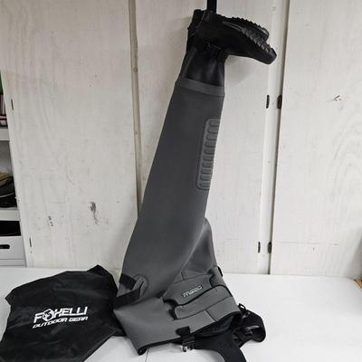 Foxelli Neoprene Chest Waders Size 12 (BLR-JS)