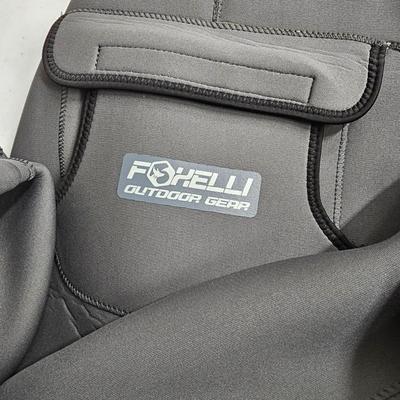 Foxelli Neoprene Chest Waders Size 12 (BLR-JS)