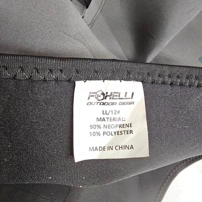 Foxelli Neoprene Chest Waders Size 12 (BLR-JS)