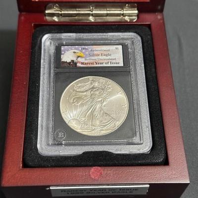 1996 AMERICAN EAGLE SILVER DOLLAR