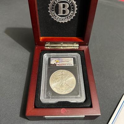 1996 AMERICAN EAGLE SILVER DOLLAR