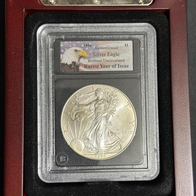 1996 AMERICAN EAGLE SILVER DOLLAR