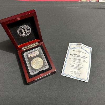 1996 AMERICAN EAGLE SILVER DOLLAR