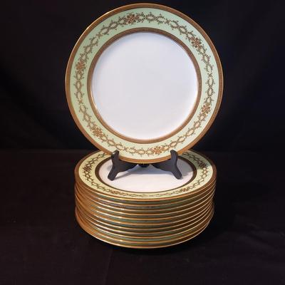 Cauldon England 12 Plate China Plates (LR-KD)