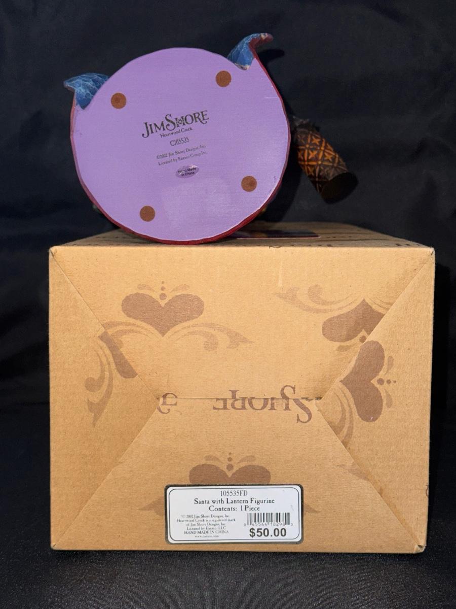 Jim Shore Santa with Lantern