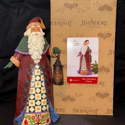 Jim Shore Santa with Lantern