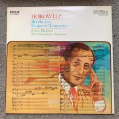 “Beethoven ‘Emperor’ Concerto Vinyl – Horowitz & Reiner RCA Victrola”