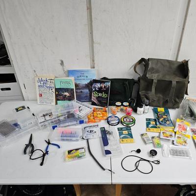 Assorted Fishing & Fly-Fishing Gear (BLR-JS)