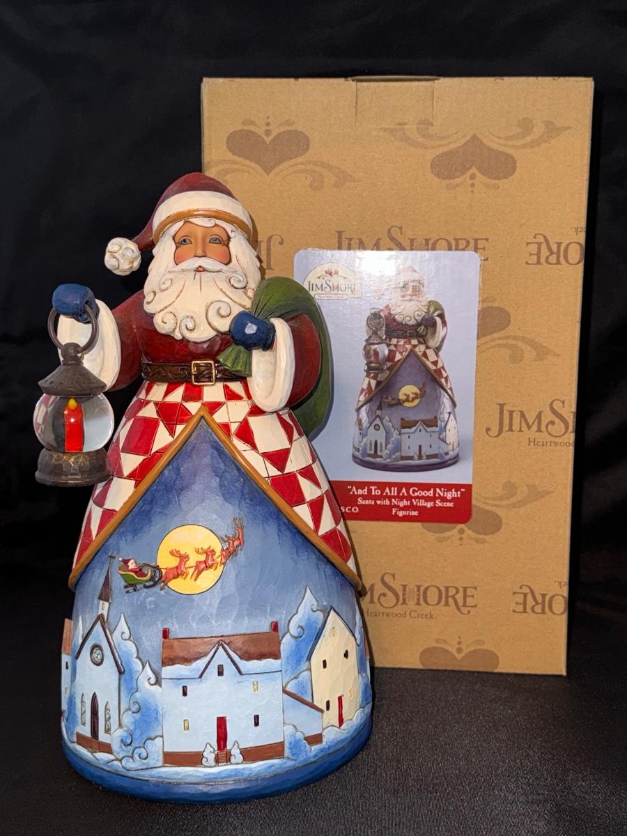 Jim Shore Santa And To All A Good Night