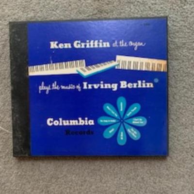 “Ken Griffin at the Organ – Plays Irving Berlin Classics (Columbia LP)”