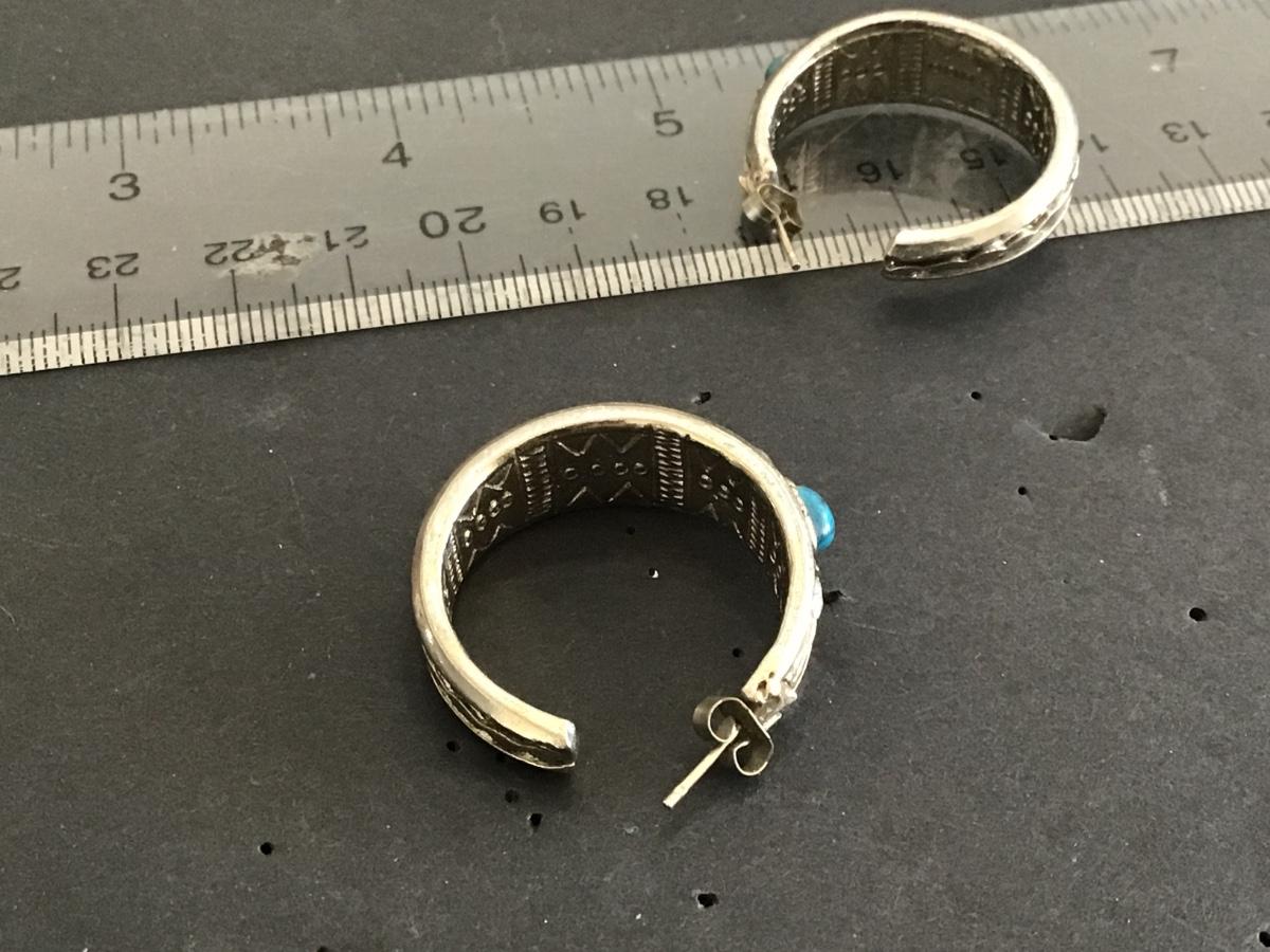 Southwest Hoop Earrings