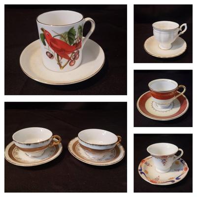 Limoges, Royal Tuscan, Staffordshire & Japanese Tea/Espresso Sets (LR-KD)