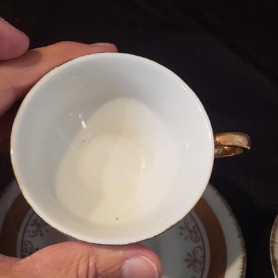 Limoges, Royal Tuscan, Staffordshire & Japanese Tea/Espresso Sets (LR-KD)