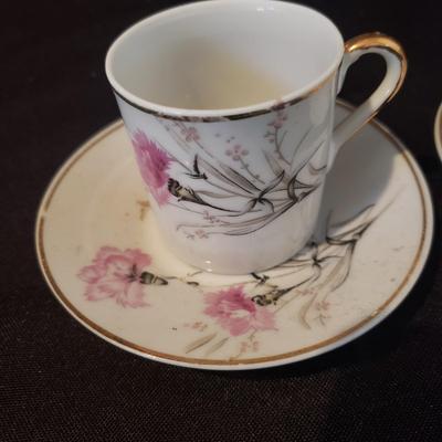 Limoges, Royal Tuscan, Staffordshire & Japanese Tea/Espresso Sets (LR-KD)