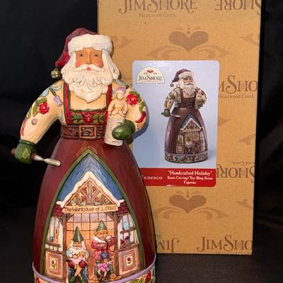 Jim Shore Santa Handcrafted Holiday