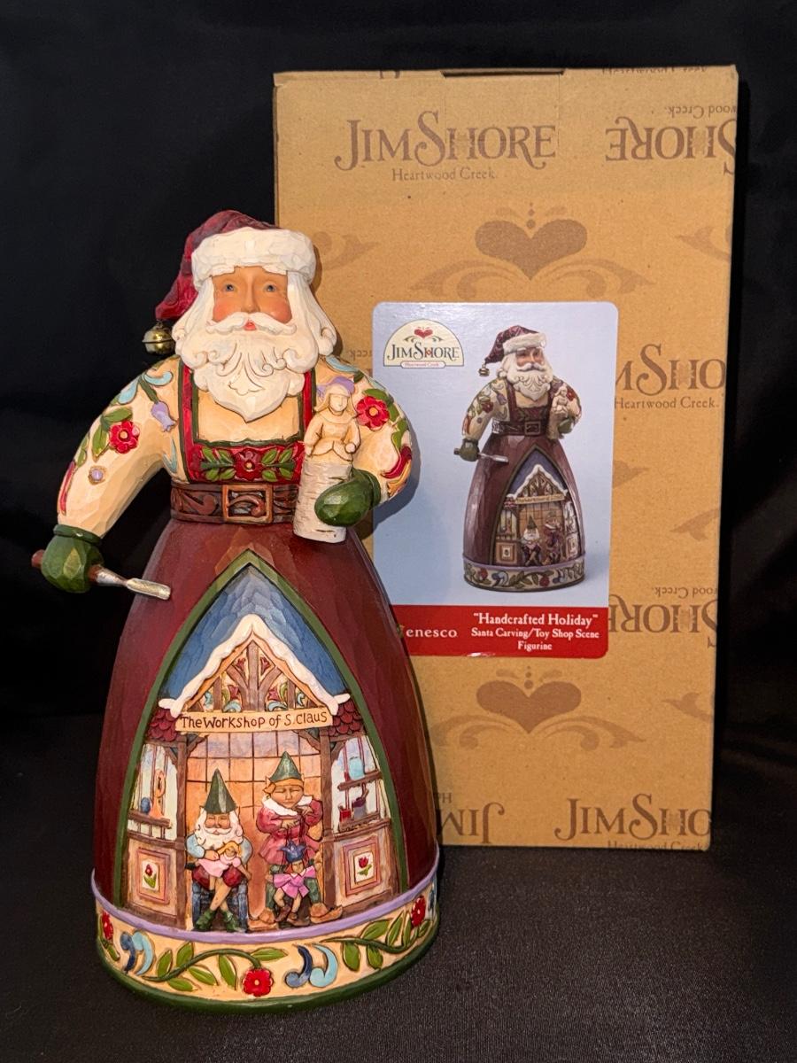 Jim Shore Santa Handcrafted Holiday