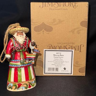 Jim Shore Mexican Santa Hanging Ornament