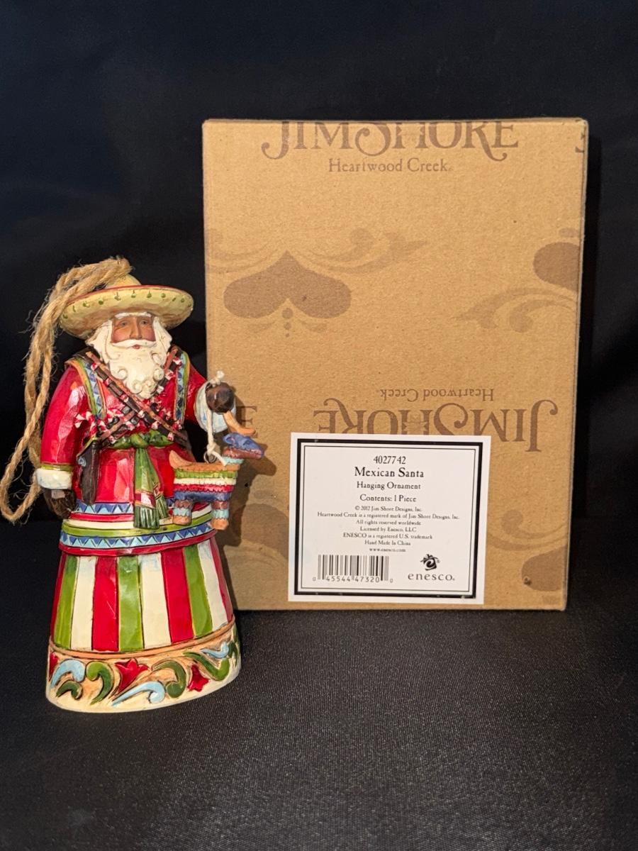 Jim Shore Mexican Santa Hanging Ornament