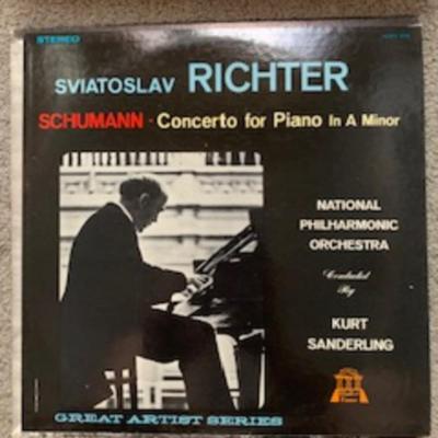 “Schumann Piano Concerto in A Minor – Richter & Sanderling (Great Artist Series LP)”