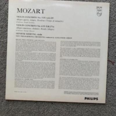 “Mozart Violin Concertos No. 5 & 6 – Szeryng & Gibson (Stereo LP)”