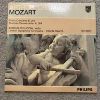 “Mozart Violin Works – Grumiaux & Pelliccia with LSO (Philips Stereo LP)”