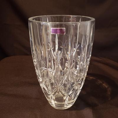 Waterford Vase and Other Beautifully Cut Glassware (LR-KD)