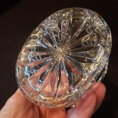 Waterford Vase and Other Beautifully Cut Glassware (LR-KD)