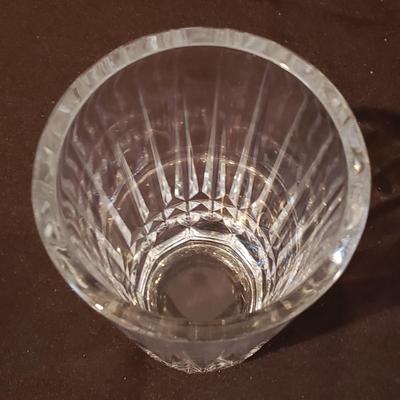 Waterford Vase and Other Beautifully Cut Glassware (LR-KD)