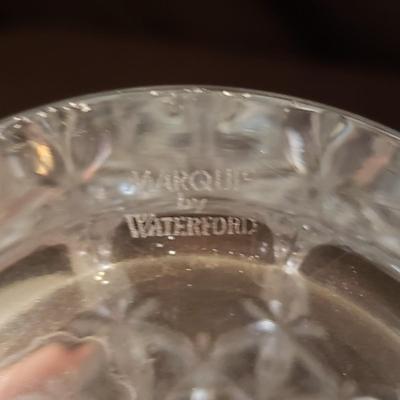 Waterford Vase and Other Beautifully Cut Glassware (LR-KD)