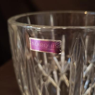 Waterford Vase and Other Beautifully Cut Glassware (LR-KD)