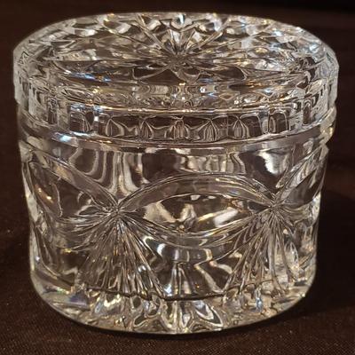 Waterford Vase and Other Beautifully Cut Glassware (LR-KD)