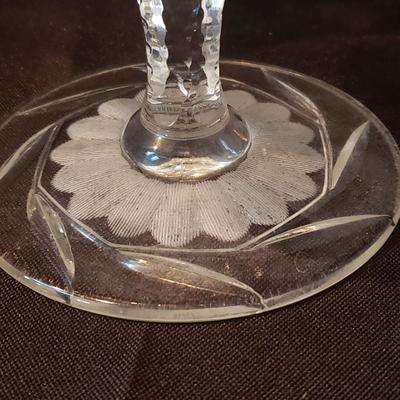 Waterford Vase and Other Beautifully Cut Glassware (LR-KD)
