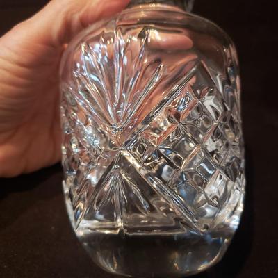 Waterford Vase and Other Beautifully Cut Glassware (LR-KD)