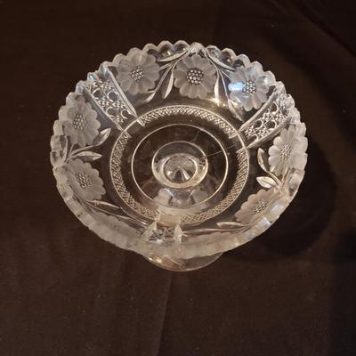Waterford Vase and Other Beautifully Cut Glassware (LR-KD)