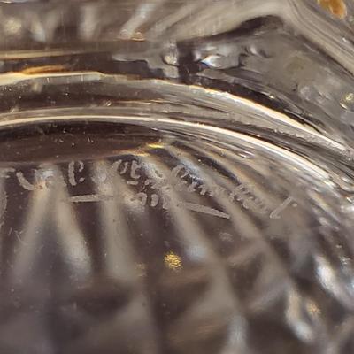 Waterford Vase and Other Beautifully Cut Glassware (LR-KD)