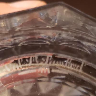 Waterford Vase and Other Beautifully Cut Glassware (LR-KD)