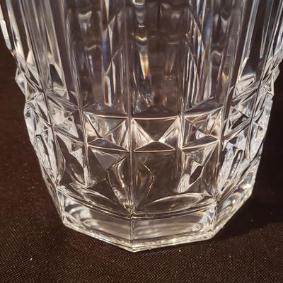 Waterford Vase and Other Beautifully Cut Glassware (LR-KD)