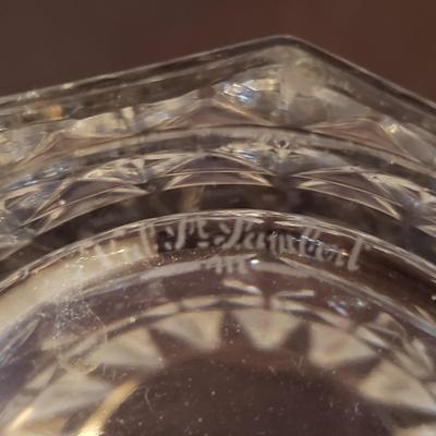 Waterford Vase and Other Beautifully Cut Glassware (LR-KD)