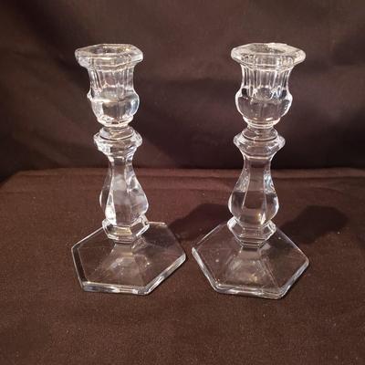 Waterford Vase and Other Beautifully Cut Glassware (LR-KD)