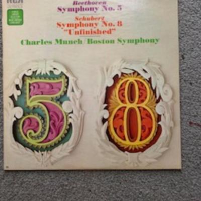 “Beethoven & Schubert Symphonies – Charles Munch, Boston Symphony (RCA LP)”