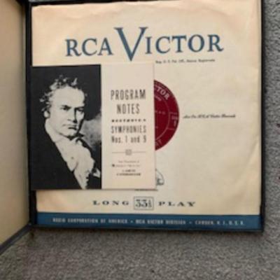 “Beethoven Symphonies Nos. 1 & 9 – Toscanini & NBC Symphony (Vintage LP)”
