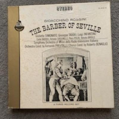 “Rossini’s The Barber of Seville – Three Record Set (Milan RAI Orchestra)”