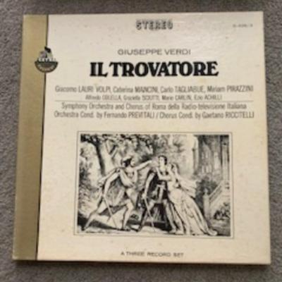 “Verdi’s Il Trovatore – Three Record Set (RAI Orchestra, Lauri Volpi, Mancini)”