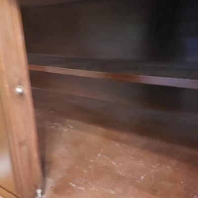 Ornate Claw Foot China Cabinet (DR-KD)