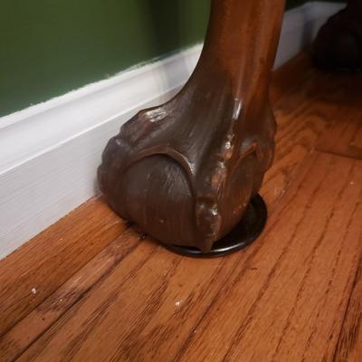 Ornate Claw Foot China Cabinet (DR-KD)