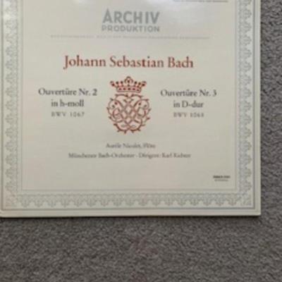 “Bach Orchestral Suites Nos. 2 & 3 – Aurèle Nicolet, Karl Richter (Archiv LP)”
