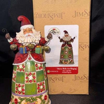Jim Shore Santa merry Bells are Ringing