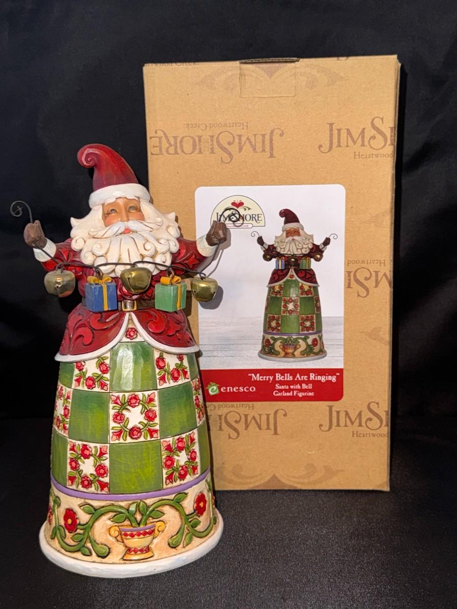 Jim Shore Santa merry Bells are Ringing