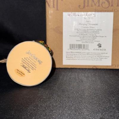 Jim Shore Santa Williamsburg Hanging Ornament