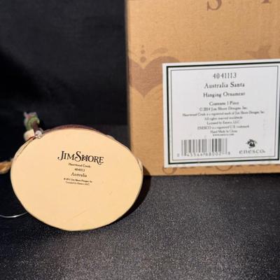 Jim Shore Santa Australia Hanging Ornament